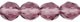 Fire-Polish 8mm : Med Amethyst (50Pcs)
