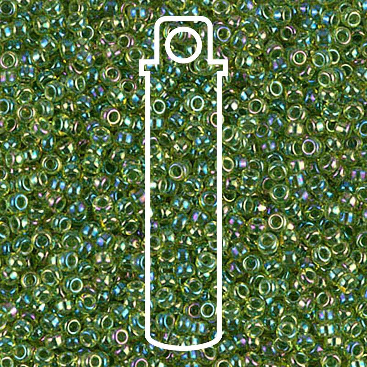 Miyuki Seed Bead 11/0 Chartreuse Ab 24 Gm/Tb