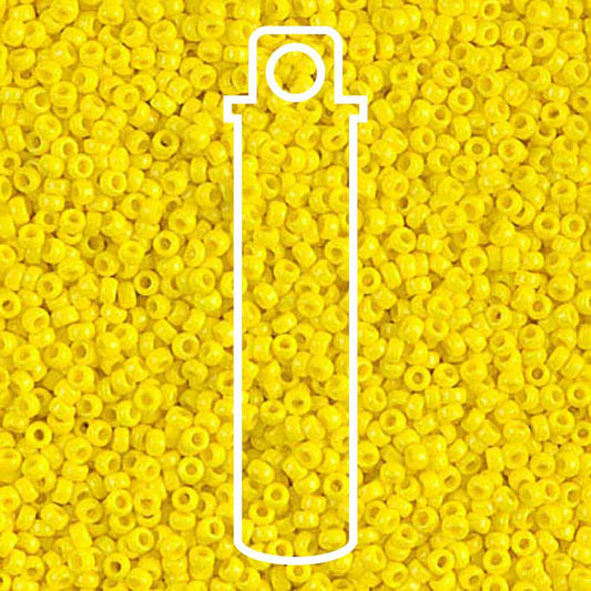Miyuki Round 15/0 Opaque Yellow