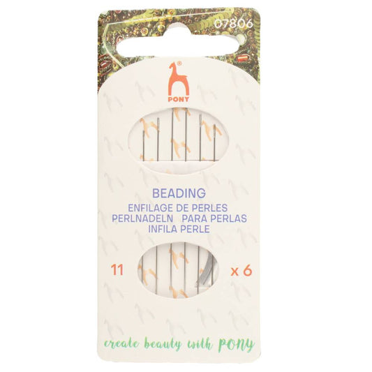 Pony Beading Needle 6 11/0