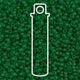 Miyuki Seed Bead 11/0 Green Matte Tr 23 Gm/Tb