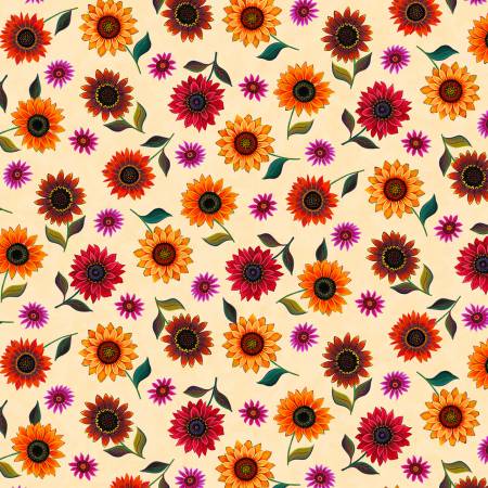 CF Sunflowers Small Cream