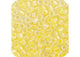 Miyuki Delica 11/0 5.2g vial Pale Yellow Lined-Dyed