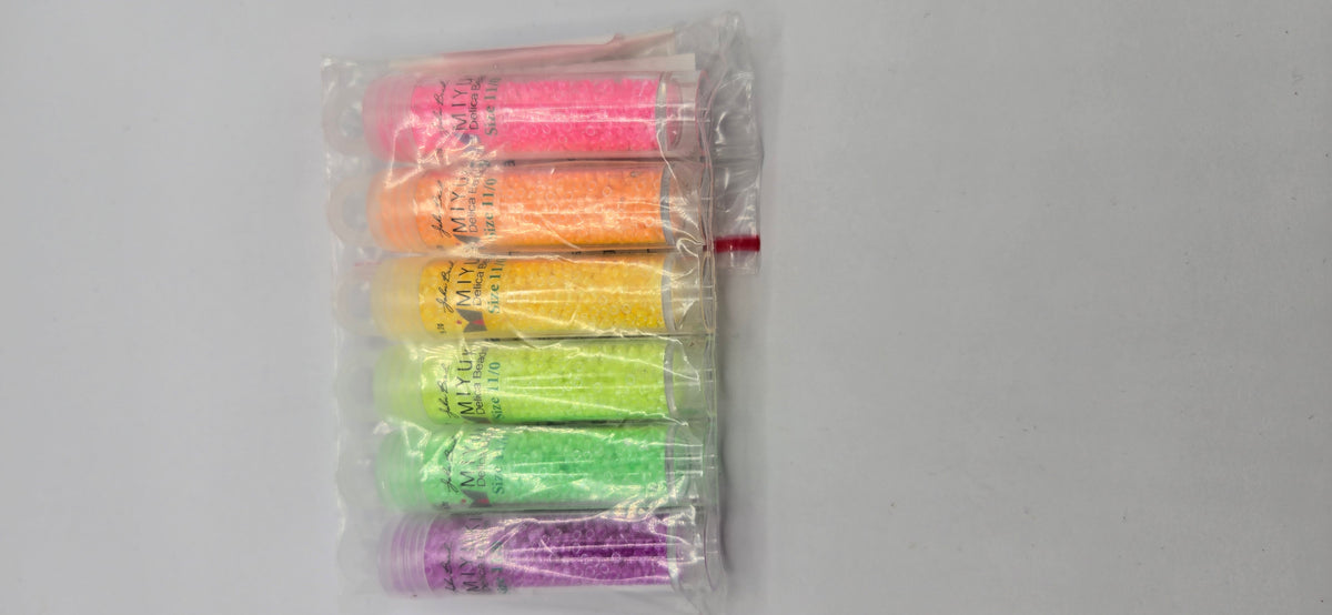 Luminous Miyuki Delicas 11/0 (6 Colors)