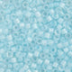 Miyuki Delica 11/0 5.2g vial Aqua AB Lined-Dyed