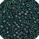 Miyuki Delica 11/0 5.2g Vial Green Teal Lined-Dyed