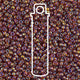Miyuki Seed Bead 11/0 Dark Topaz Ab Silver Lined