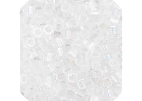 Delica 11/0 Cut Crystal AB