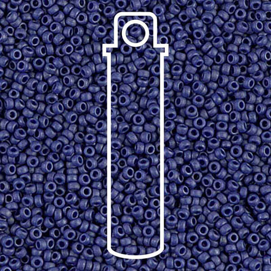 Miyuki Round 15/0 Matte Metallic Royal Blue
