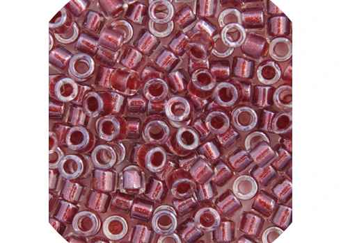 Miyuki Delica 11/0 5.2g Vial Cranberry Red Sparkle Crystal Lined