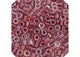 Miyuki Delica 11/0 5.2g Vial Cranberry Red Sparkle Crystal Lined