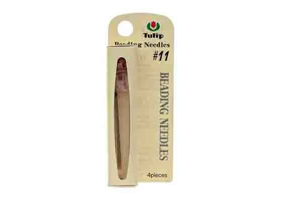 Tulip Beading Needle #11 4pcs. - .41x48.5mm