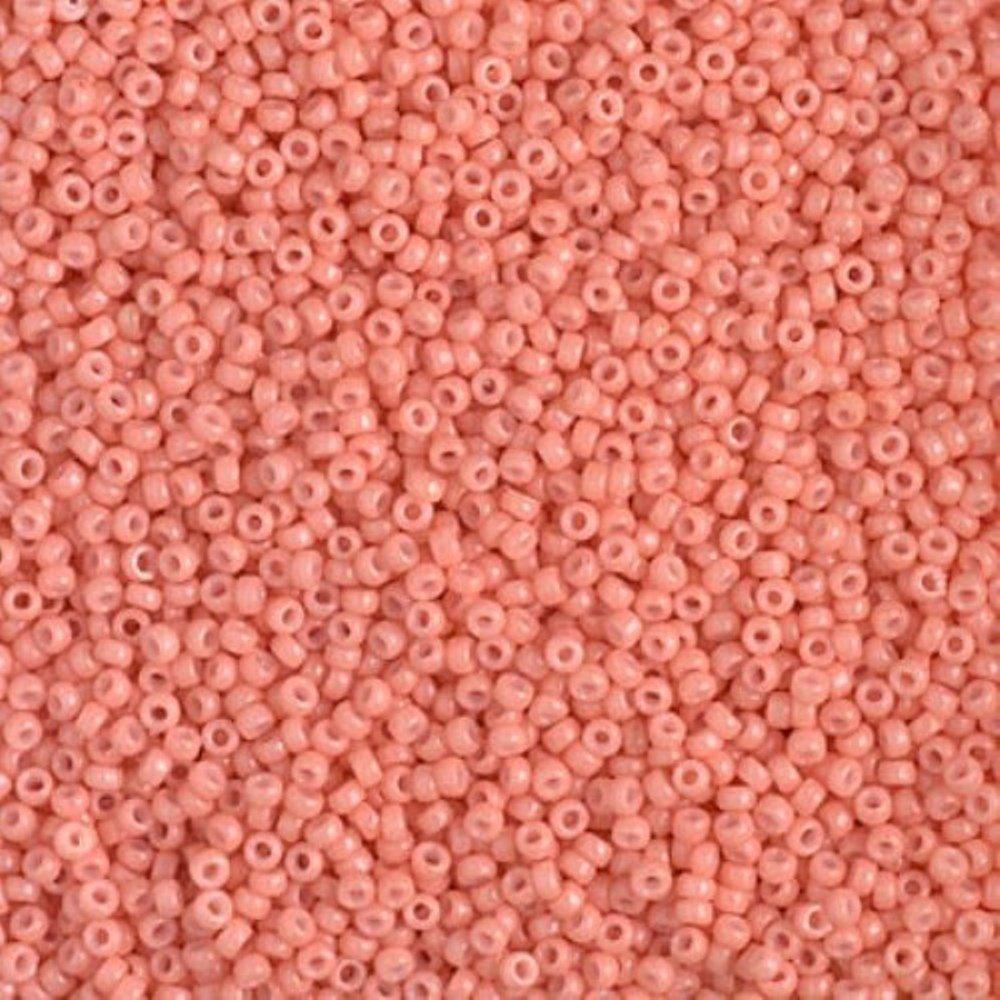 Miyuki Round 15/0 Duracoat Opaque Light Pink
