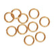 Soldered Jump Ring 6mm 20g Copper Plated-50 Pieces